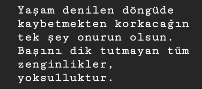 Siz onurlu birisi misiniz?