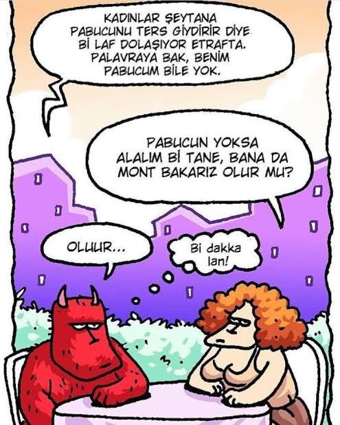 Şeytana pabucu erkekler mi kadınlar mı ters giydirir?