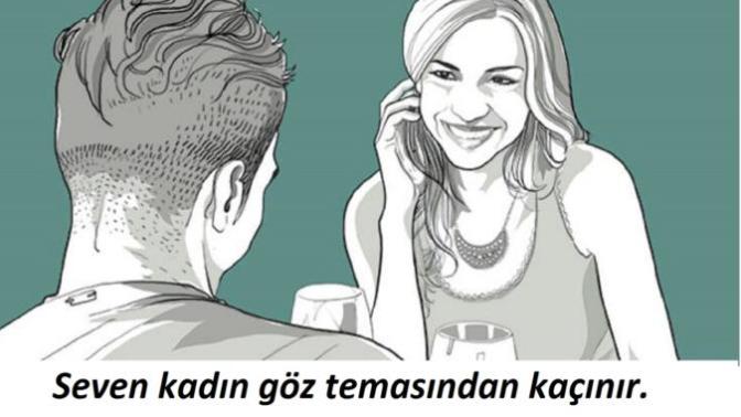 Sizce bir erkekten hoşlanan kadın göz temasından kaçınır mı?