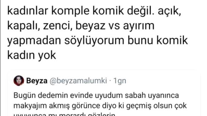 Komik kadın var mı?