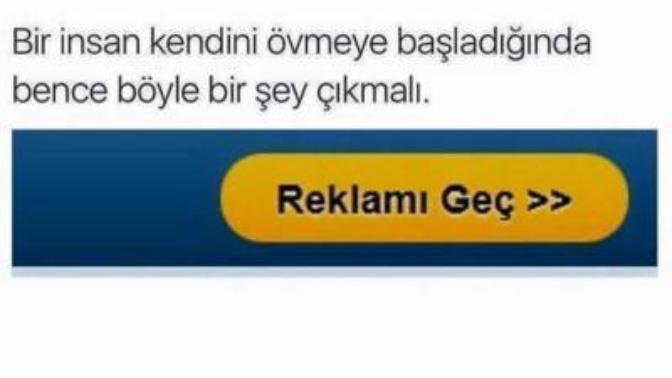 Kendini öven insanlar size de korkunç derecede itici gelmiyor mu?