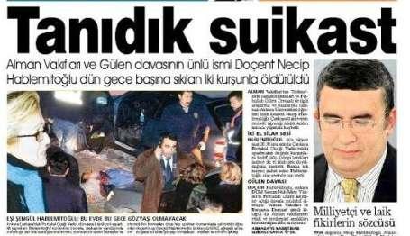 FETÖnün şehit ettiği akademisyen ve yazar, büyük vatansever Doç. Dr. Necip Hablemitoğlunu hatırlayan var mı?