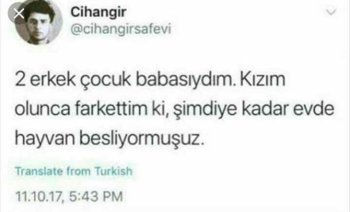 Erkekler hayvan mı sizce de?