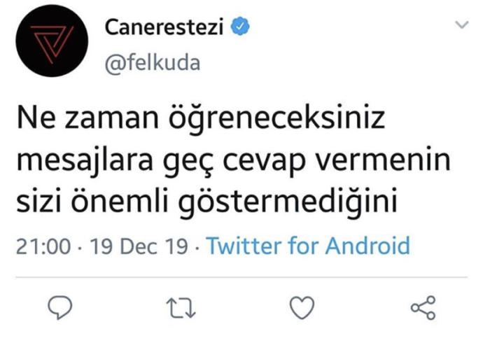 Genellikle gelen mesajlara geç mi yoksa hızlı mı cevap verirsiniz?