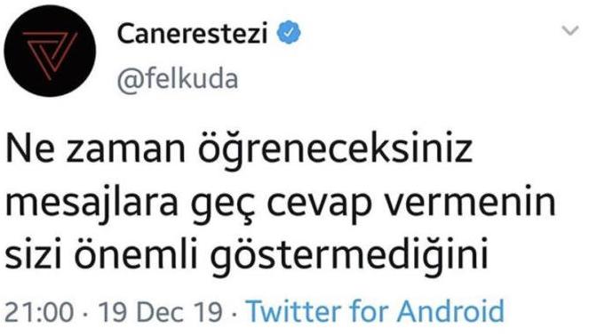 Genellikle gelen mesajlara geç mi yoksa hızlı mı cevap verirsiniz?