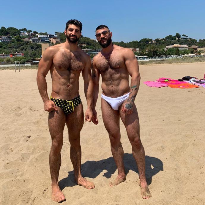 Muratcan Erikli arkadaşı ile İspanya’da