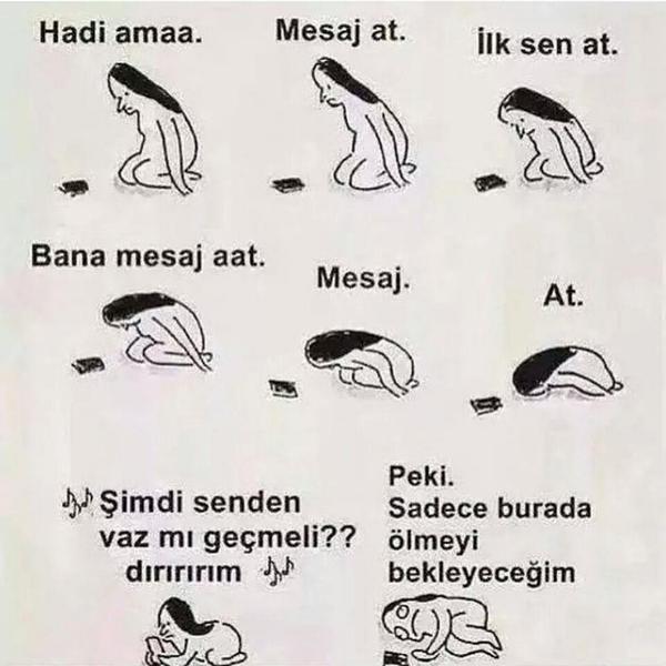 Telefonun başında beklediğiniz biri var mı?