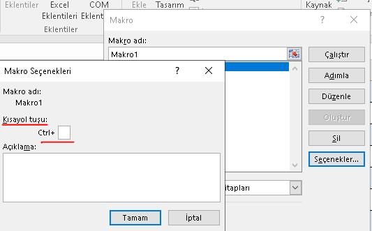 Klavye Tuşu Makro Atama