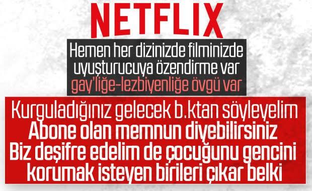 Netflixte bulunan filmler ve dizilerin eşcinselliği özendirdiğini düşünüyor musunuz?