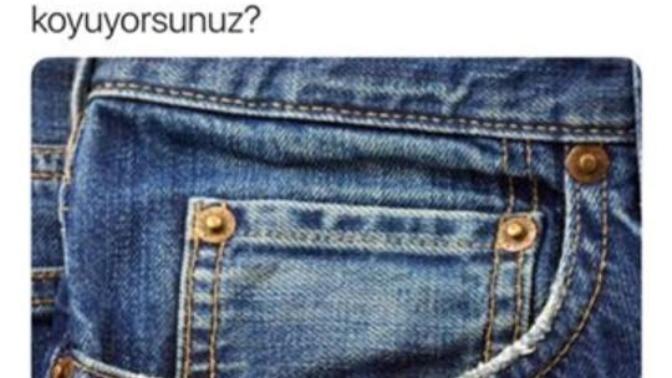 Kot pantolonlardaki küçük cep ne işe yarar?