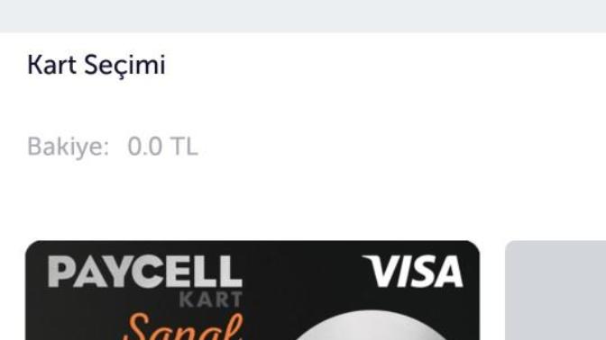 Paycell sanal kart yaratma ne demek? Turkcell bayisine gitmeden paycall kart çıkartılabiliniyor mu?