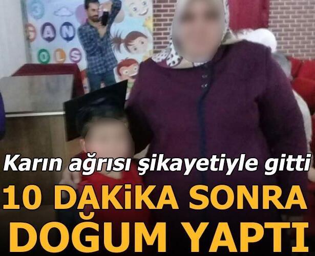 Bursa’da karın ağrısıyla hastaneye giden kadın,9 aylık hamile olduğunu öğrendi , o kadar zaman hamile olduğunu nasıl anlamadı?