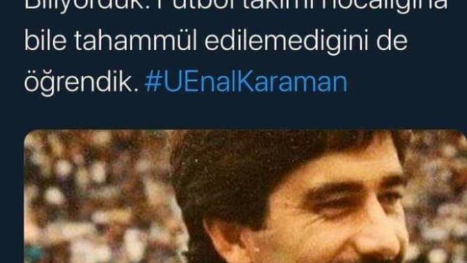 Ünal Karaman'ı yok eden zihniyet size ne yapmaz?