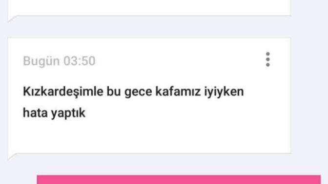 Her şeyi anlıyorum da yalan da olsa kız kardeş diye bahsetmek neden? Bu kadar iğrenç olmayın ya?