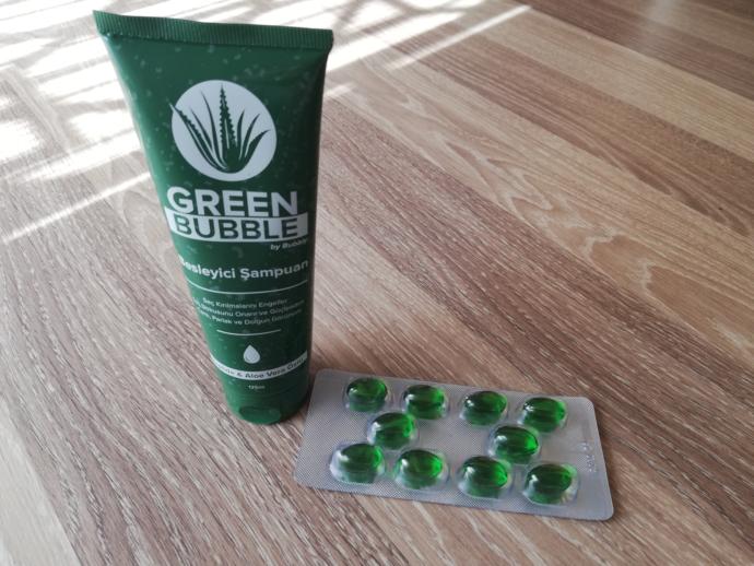 Green Bubble şampuan kullananlar var mı? İşe yarıyor mu, faydaları neler?