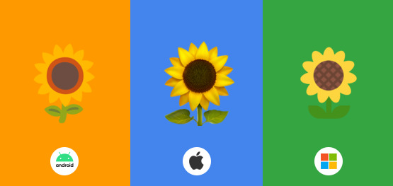 ayçiçeği emojisi