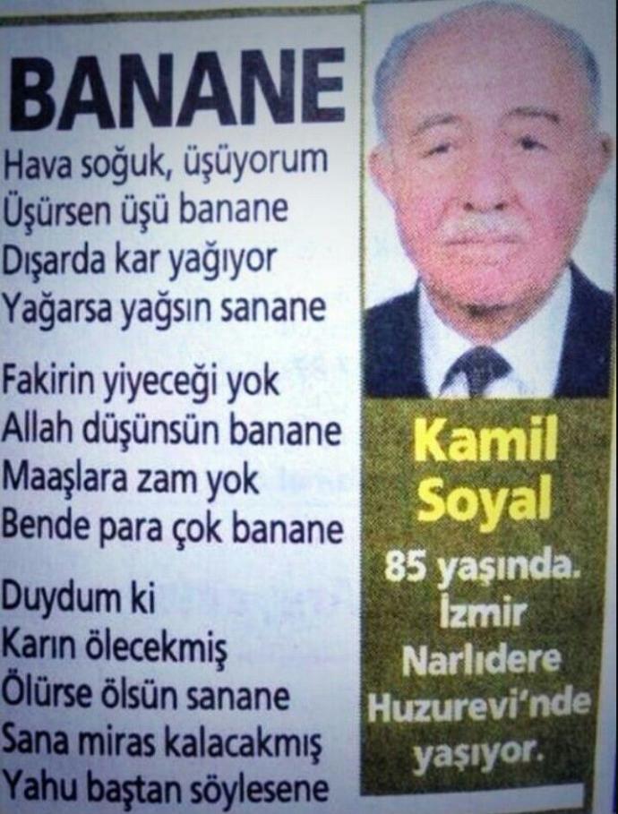 Sitede size karşı kötü bir düşüncem oldu mu söyleyeyim mi?