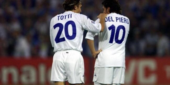 Totti mi, Del Piero mu?