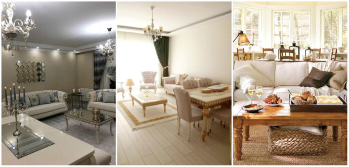 salon dekorasyonu