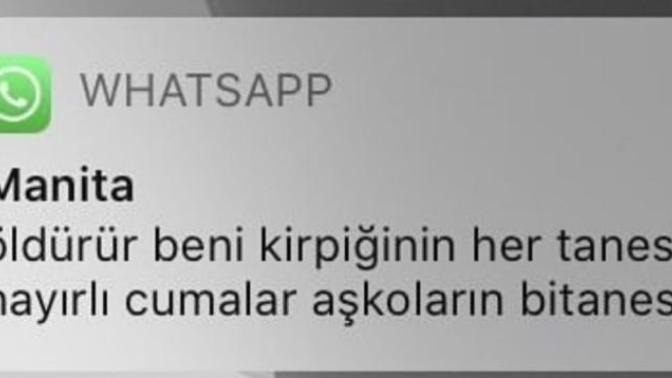 Yengenizin cuma mesajı nası ama?