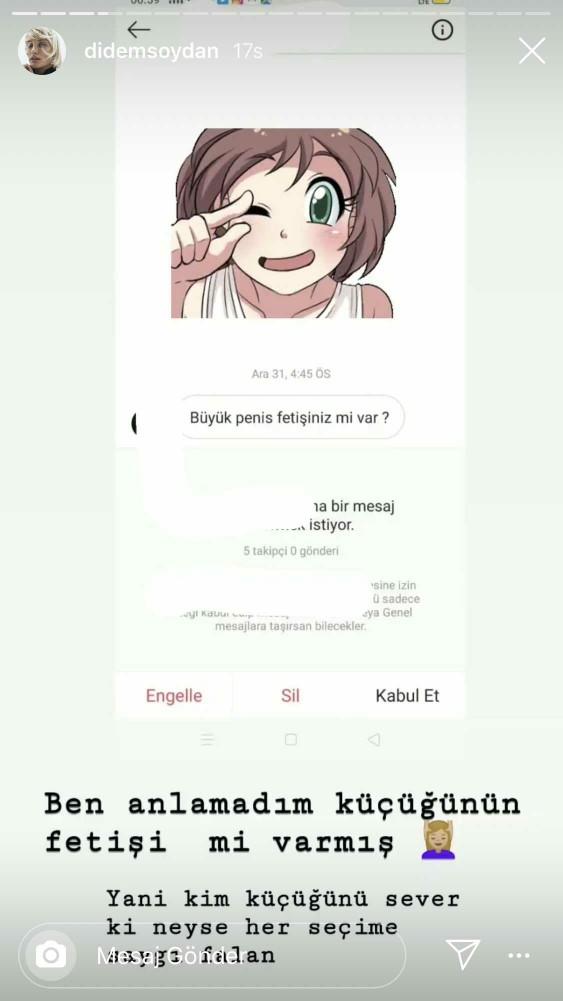 Didem Soydan, büyük penis sevdiğini açıkladı. Siz de aynı görüşte misiniz?