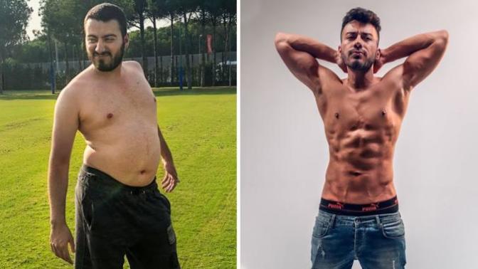 Enes Batur 4 ayda 20 kilo verdi! Değişimi nasıl görünüyor? Beğendiniz mi?