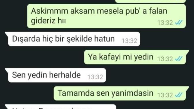 Erkek arkadaşımın bu etek hakkında söylediği şeyler normal mi?