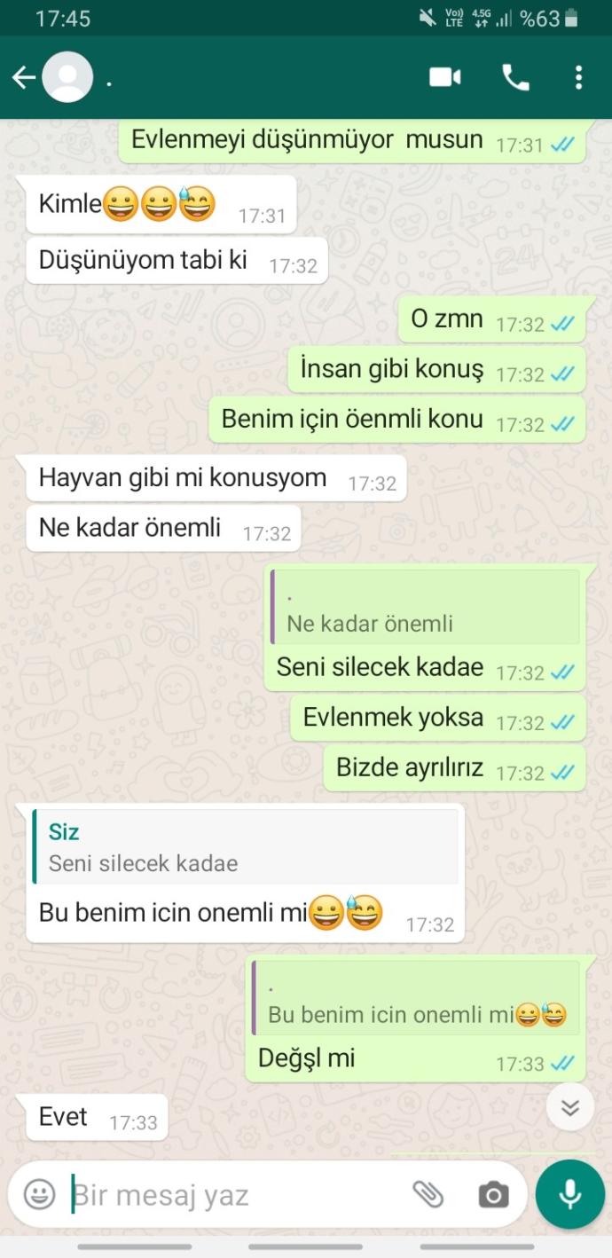 Evlilik konusu dalgaya alınır mı?