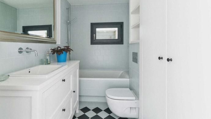 küçük banyo dekorasyonu
