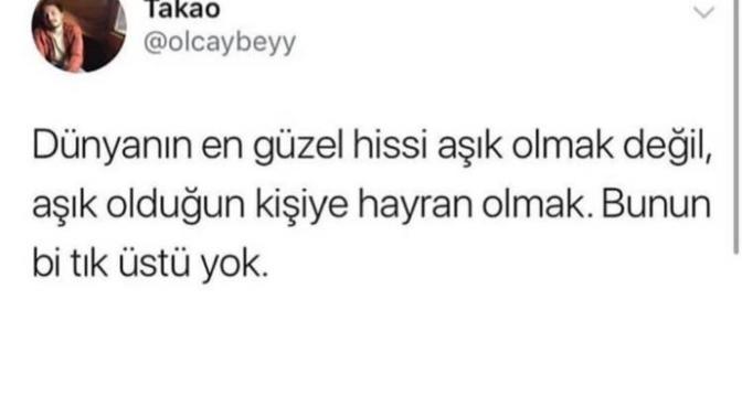 Dünyanın en güzel hissi sizce nedir?