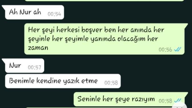Benimle kendine yazık etme diyen sevgili ne demek ister?