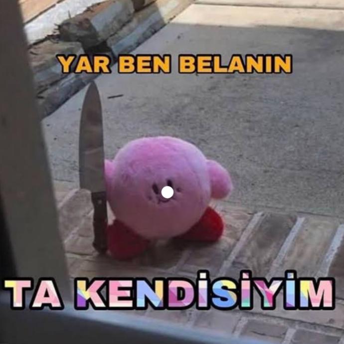 Biri size belalıyım dediyse ne demek istemiştir?