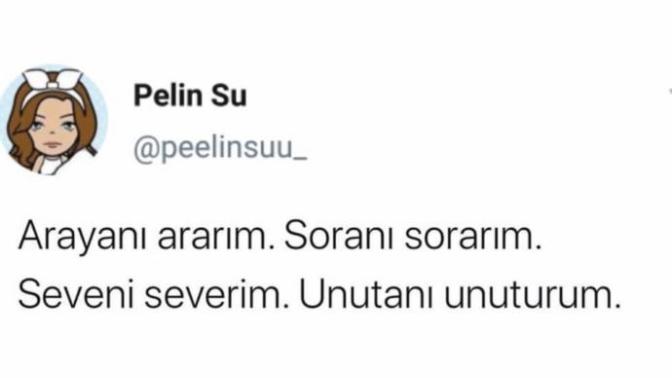 Sizi aramayan birisine sitem mi edersiniz, aman banane beni aramayanı bende aramam mı dersiniz?