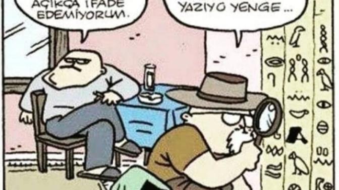 İlişkinizi anlata  bir  karikatür olsa bu ne olurdu?