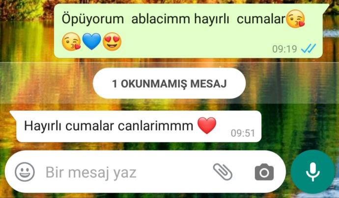bir bu var ona da ben dedim önce 😅😅