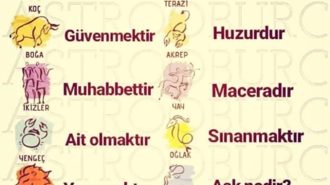 Sana göre aşk nedir?