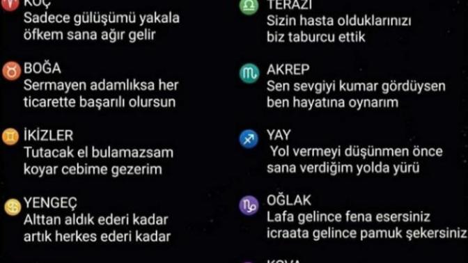 Senin sözün ne?