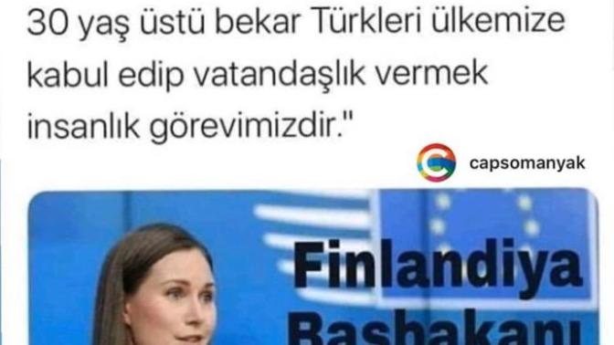 Bu haber doğru olsa, Finlandiya'ya gider misiniz?