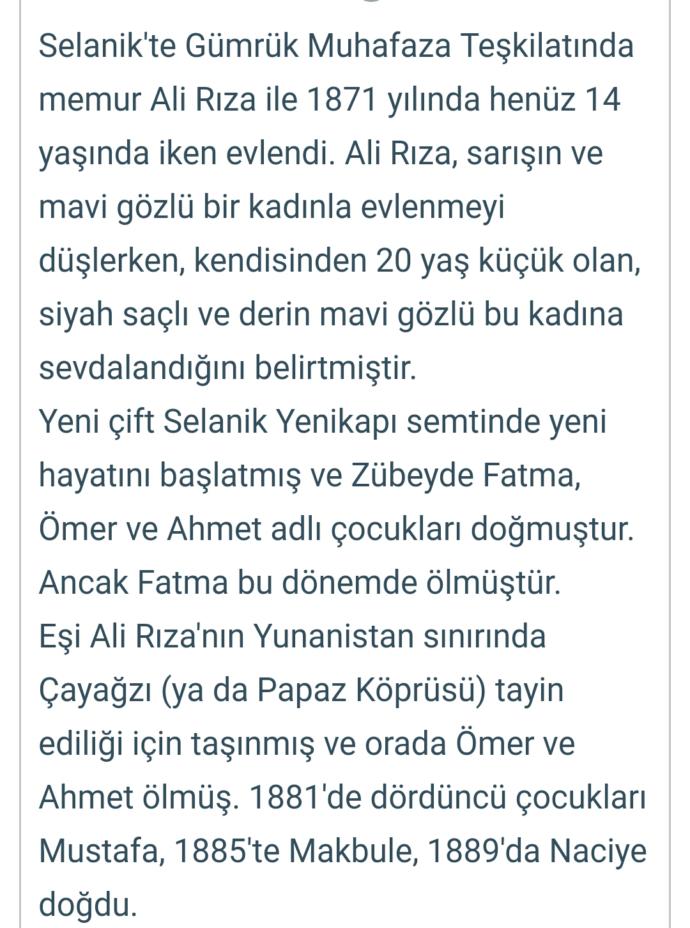 “Bir anne, bütün dünyayı değiştirebilir!” Ulu Önder Atatürkün annesi Zübeyde Hanım🙏🌹Annenizin en sevdiğiniz özelliği hangisi?