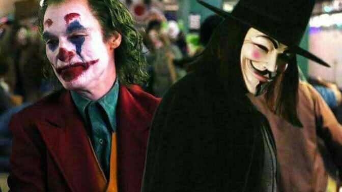 Hangi film toplumu daha çok ayağa kaldırır? V for vendetta mı? Joker mi?