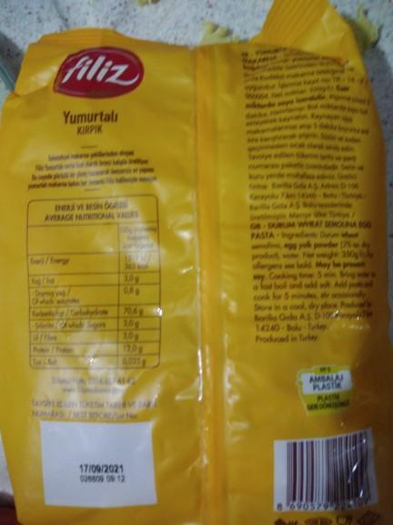 Yumurtalı Filiz makarna denediniz mi, nasıl buldunuz?