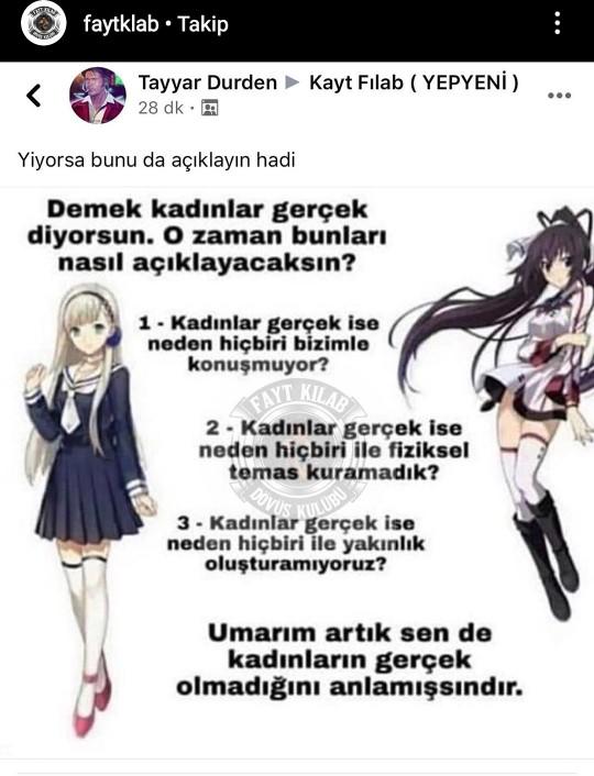 Kadınlar gerçek değil mi? Onlar bize beynimizin bir oyunu olabilir mi?