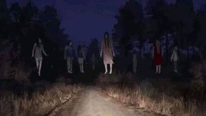 Gece yarısı ıssız bir yolda yürüyorsunuz ve böyle bir manzara ile karşılaştınız, o an ne yapardınız?