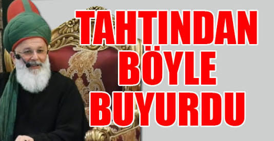 Mevlevi şeyhi Mustafa Ozbag ın mukemnel önerisi; maaşları düşürün?