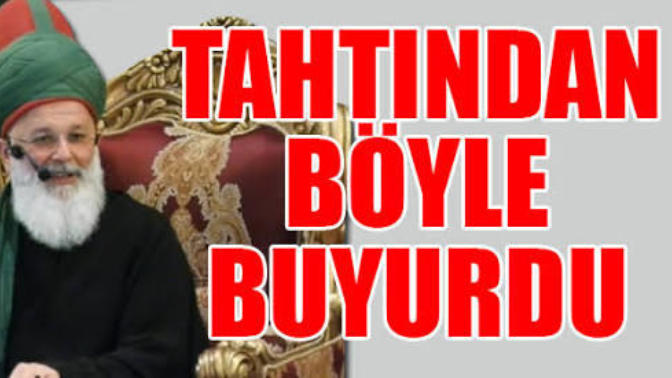 Mevlevi şeyhi Mustafa Ozbag 'ın mukemnel önerisi; maaşları düşürün?