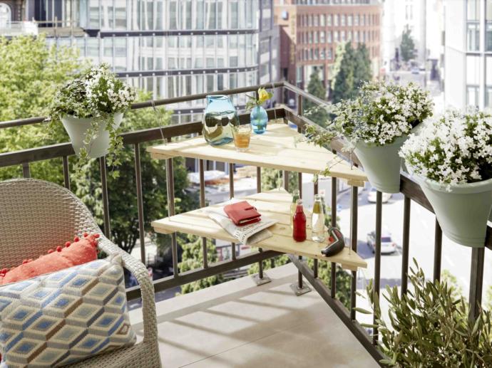balkon dekorasyon fikirleri