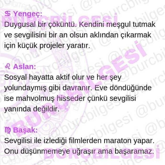 Burçlar uzak mesafe ilişkisinde ne yapar?