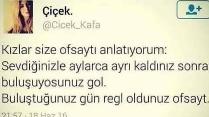 Ofsayt'ın açıklaması böyle mi?