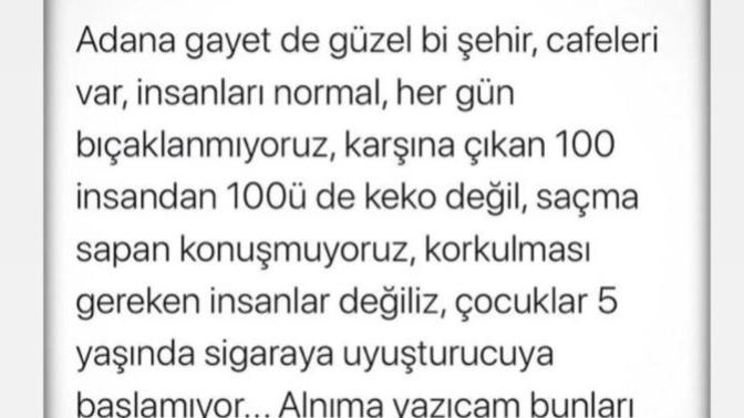 Adana yı nasıl bilirsiniz kscanlar?