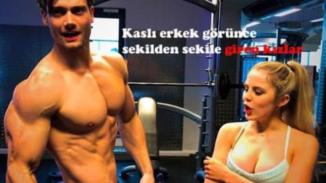 Kızlar sizde kanlı canlı kaslı erkek görseniz şekilden şekile girer misiniz 😀?